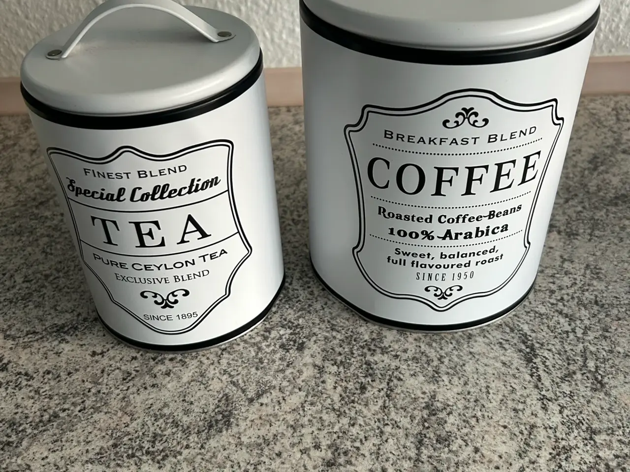 Billede 1 - Opbevaringsdåser til kaffe og te. 