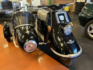 Heinkel Tourist 200 med sidevogn nysynet