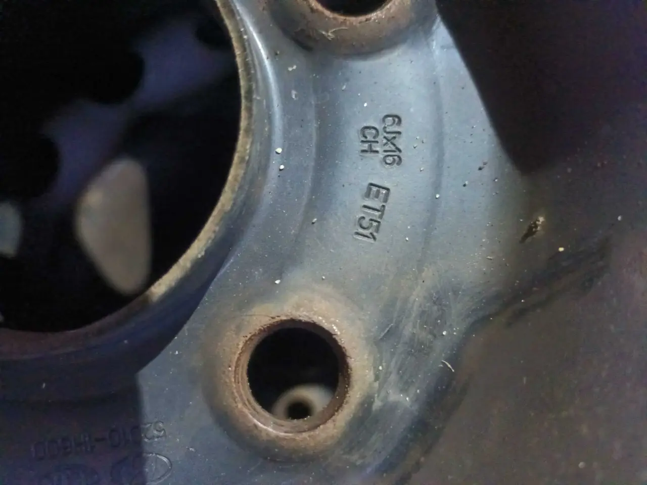 Billede 2 - Vinterhjul michelin alpin 205x55x16 5x114,3 