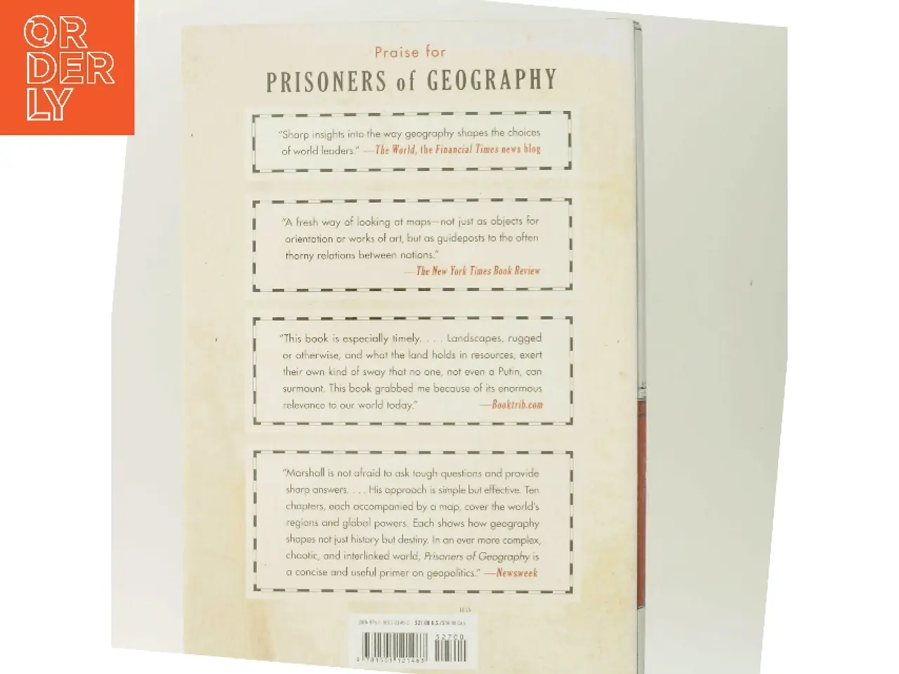 Billede 3 - Prisoners of Geography af Tim Marshall (Bog)