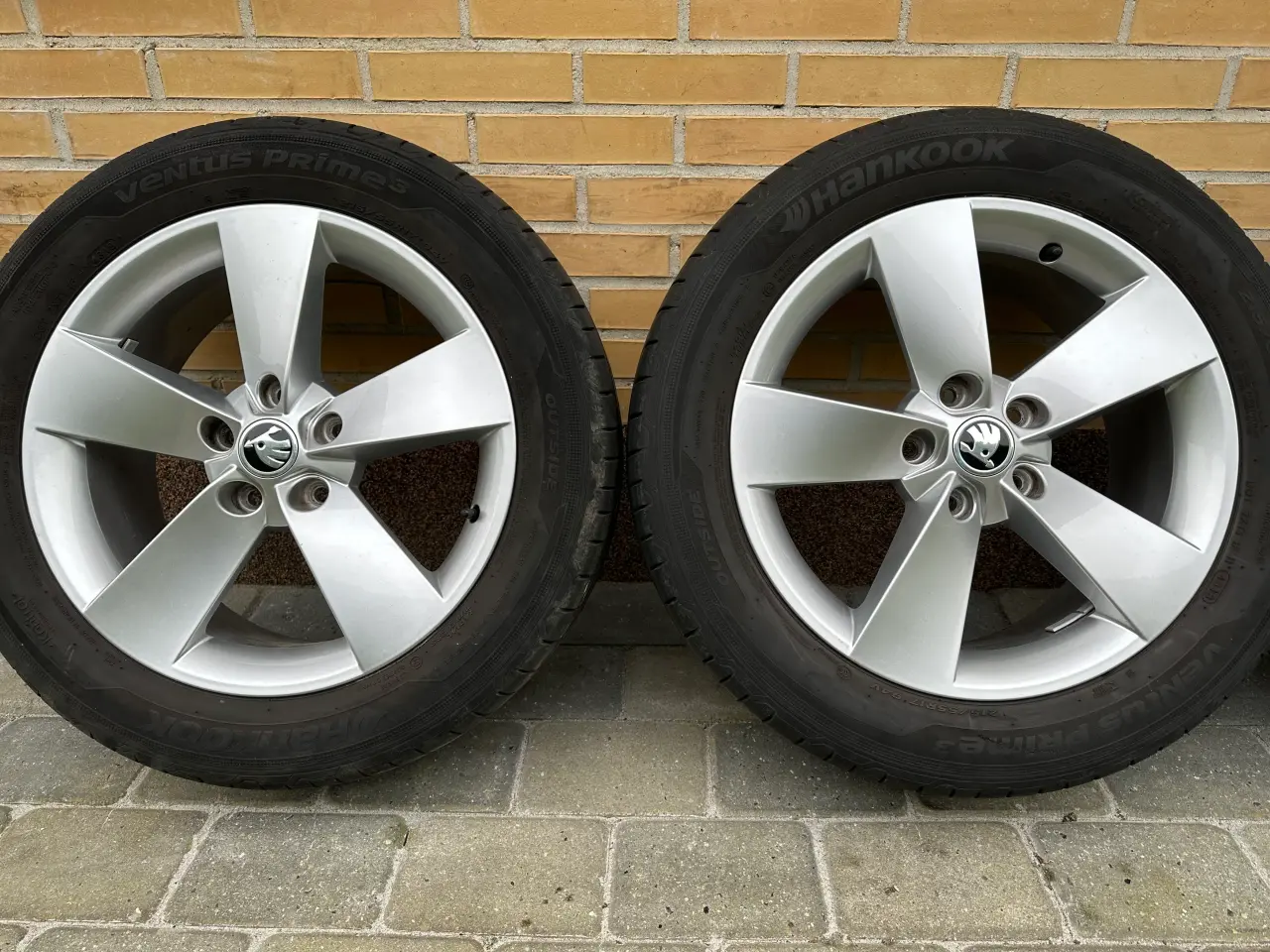 Billede 2 - 17" Originale Skoda/Vw/Audi sommerfælge 5x112