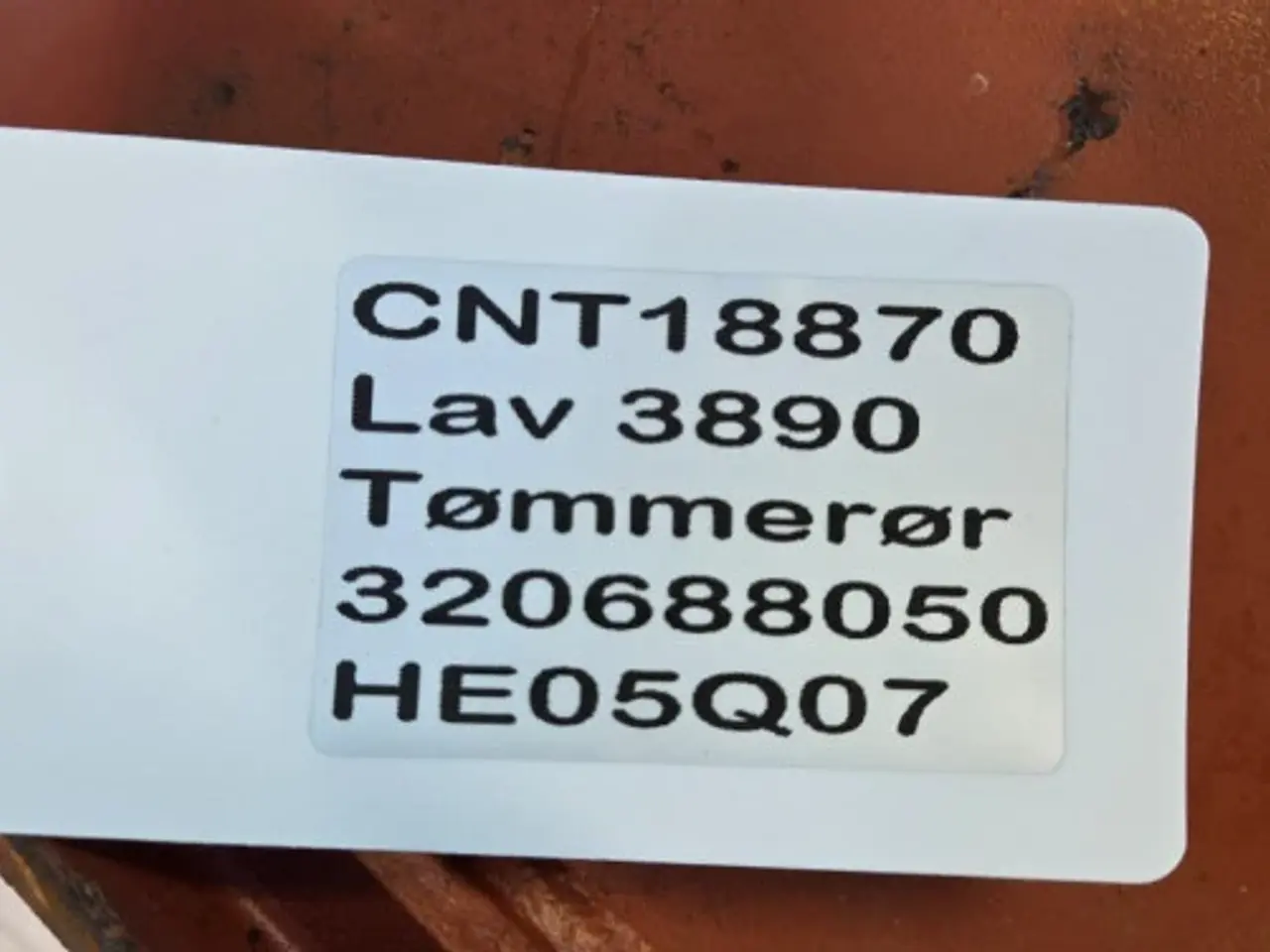 Billede 11 - Laverda 3890 Tømmerør 320688050