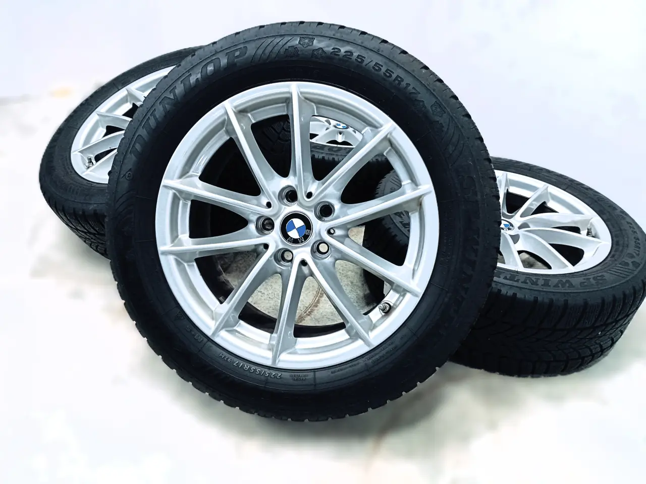 Billede 6 - 5x112 17" ET27 nav 66,6ø BMW vintersæt inkl.TPMS