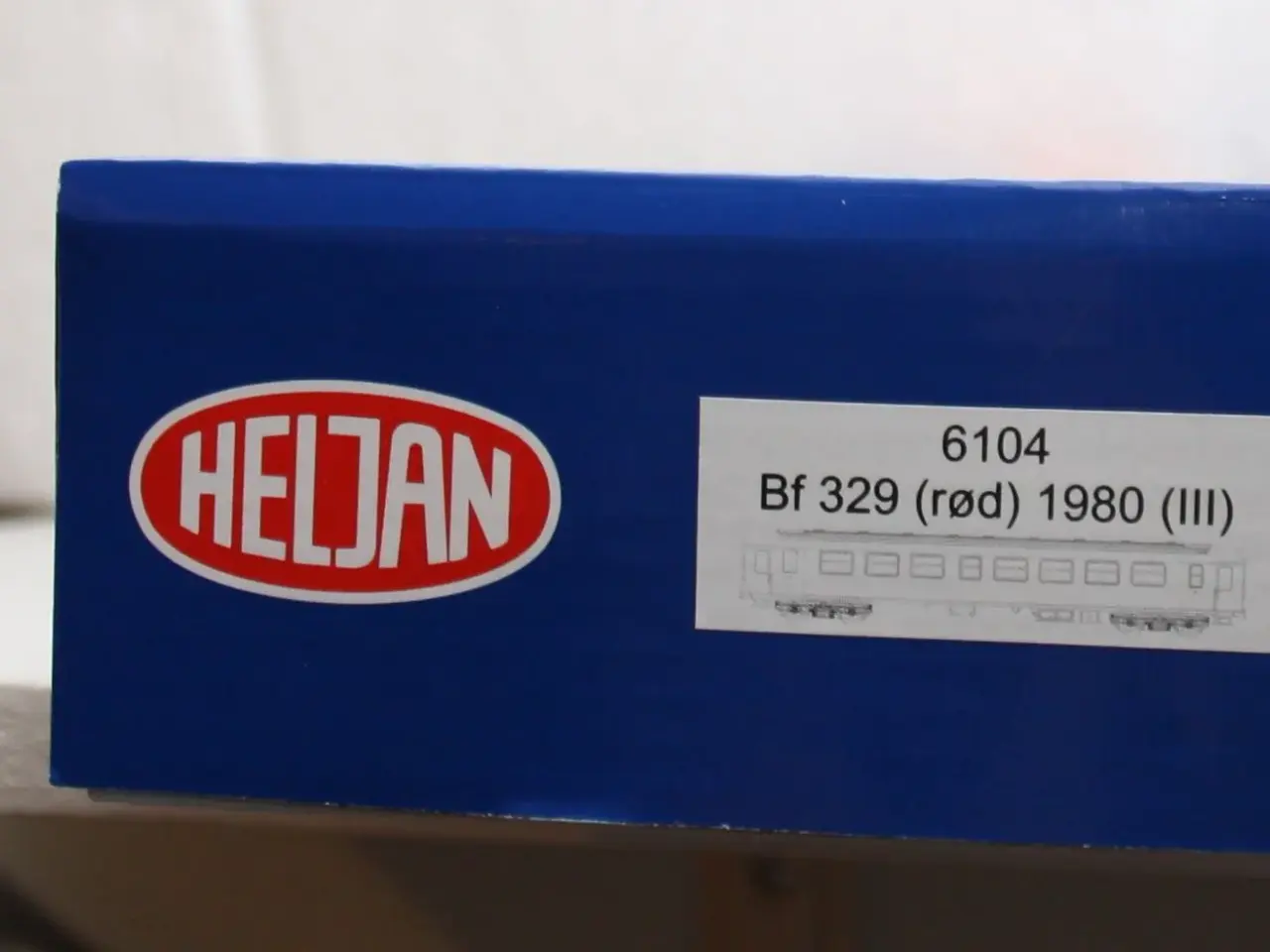 Billede 3 - HELJAN  H0  6104  DSB  Personvogn