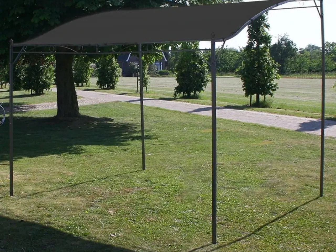 Billede 1 - Fast markise/pavillon 3 × 2,4 m - antracitgrå