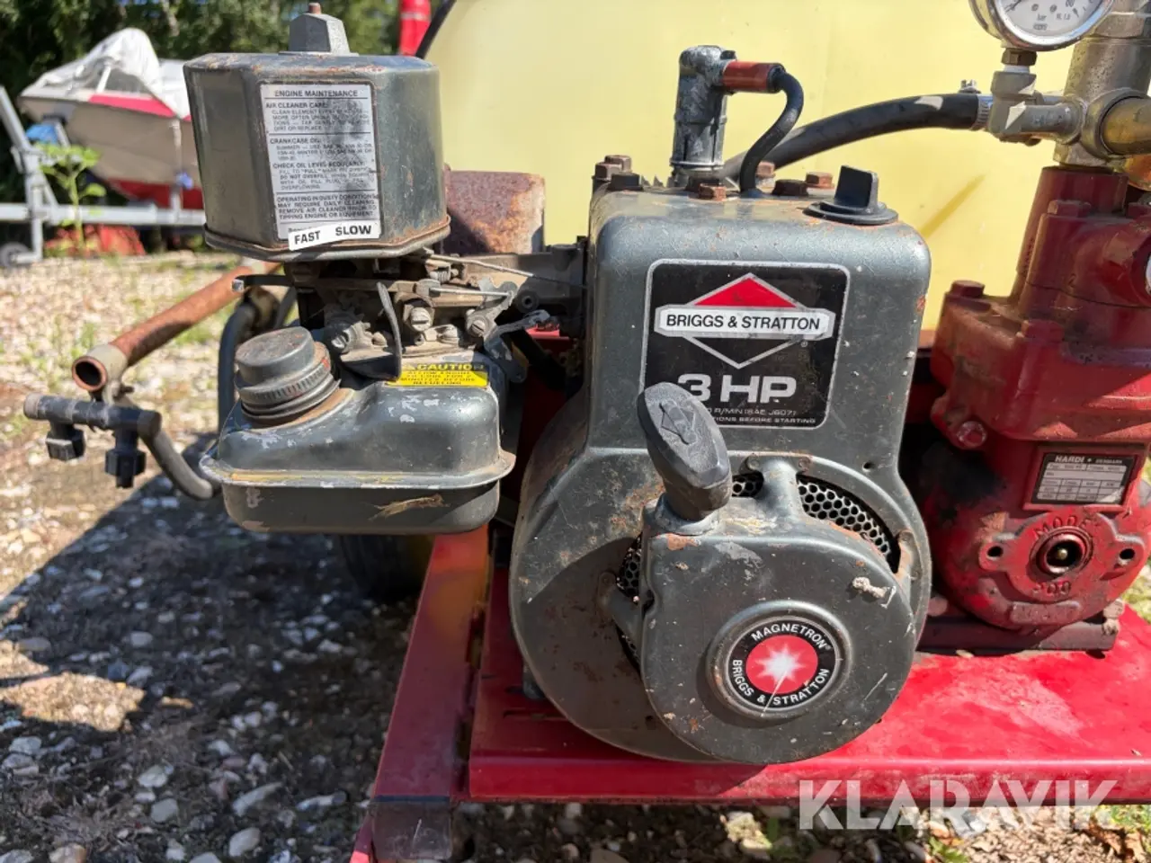 Billede 10 - Have/park sprøjte til havetraktor Hardi 500 HT