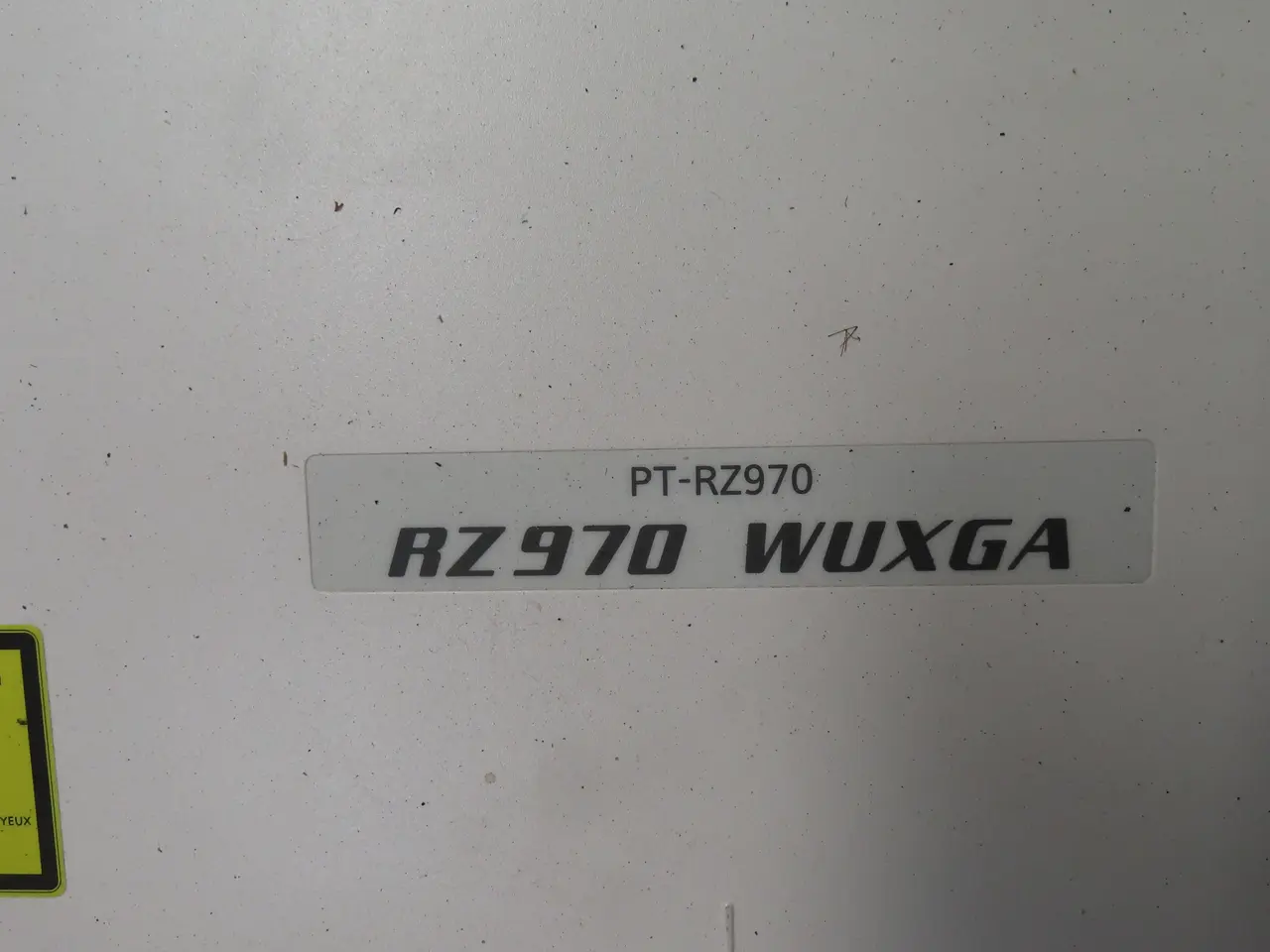 Billede 3 - Projektor PANASONIC PT-RZ970