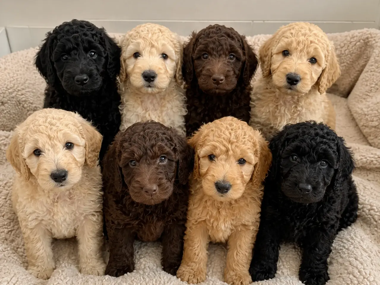 Billede 1 - F1b Labradoodle hvalpe klar til sommer