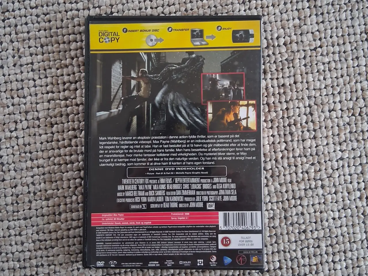 Billede 2 - Max Payne Dobbelt dvd 