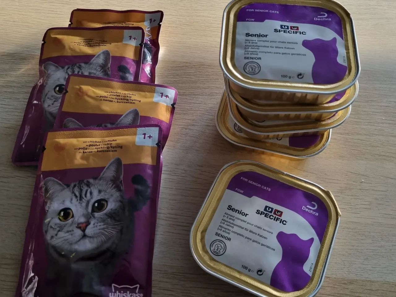 Billede 4 -  😻Specific FGW Senior kattemad pate + Whiskas 