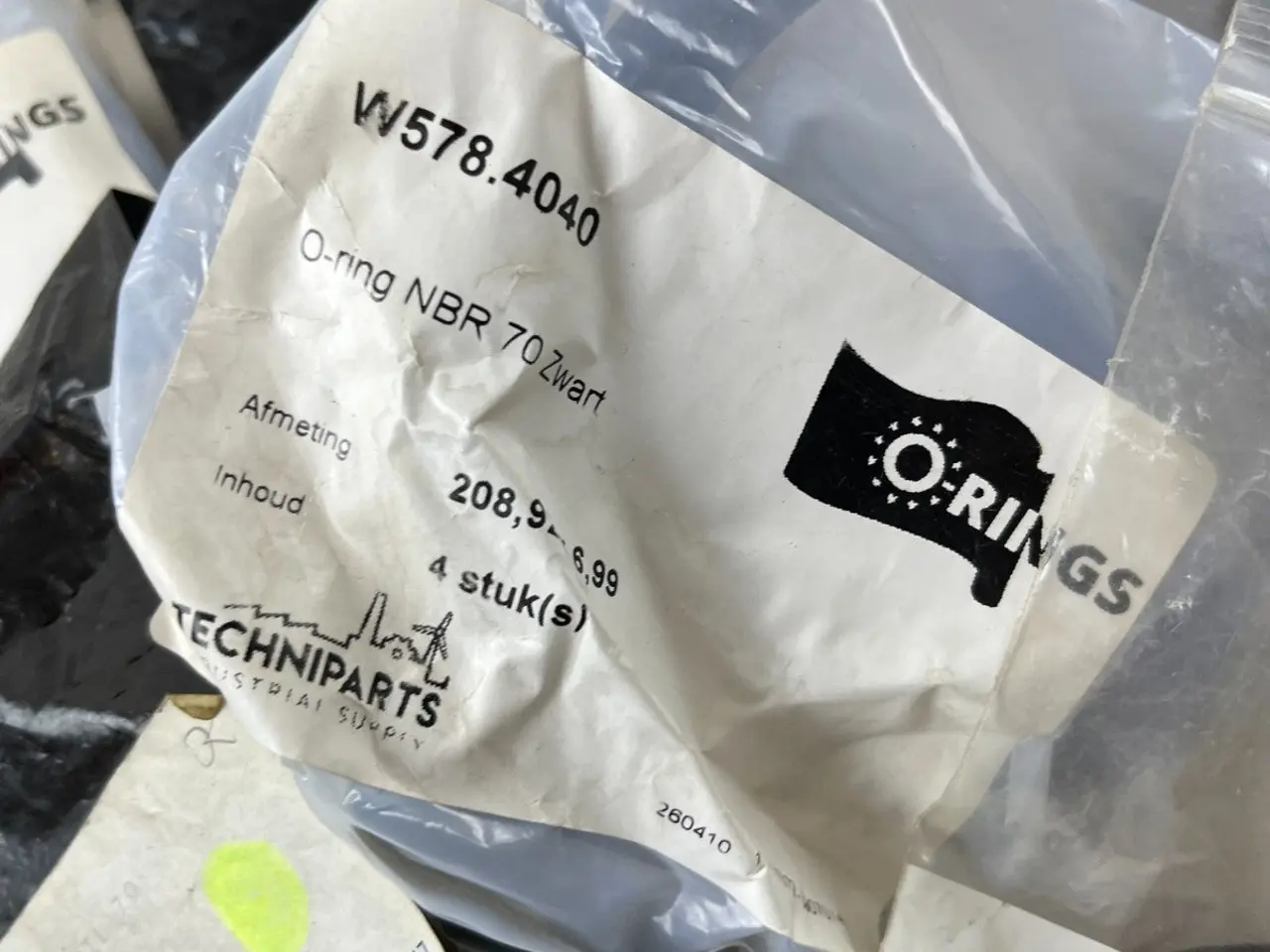 Billede 7 - O-Ring Gasket Seal parti NBR EPDM Pneumatic Sizes