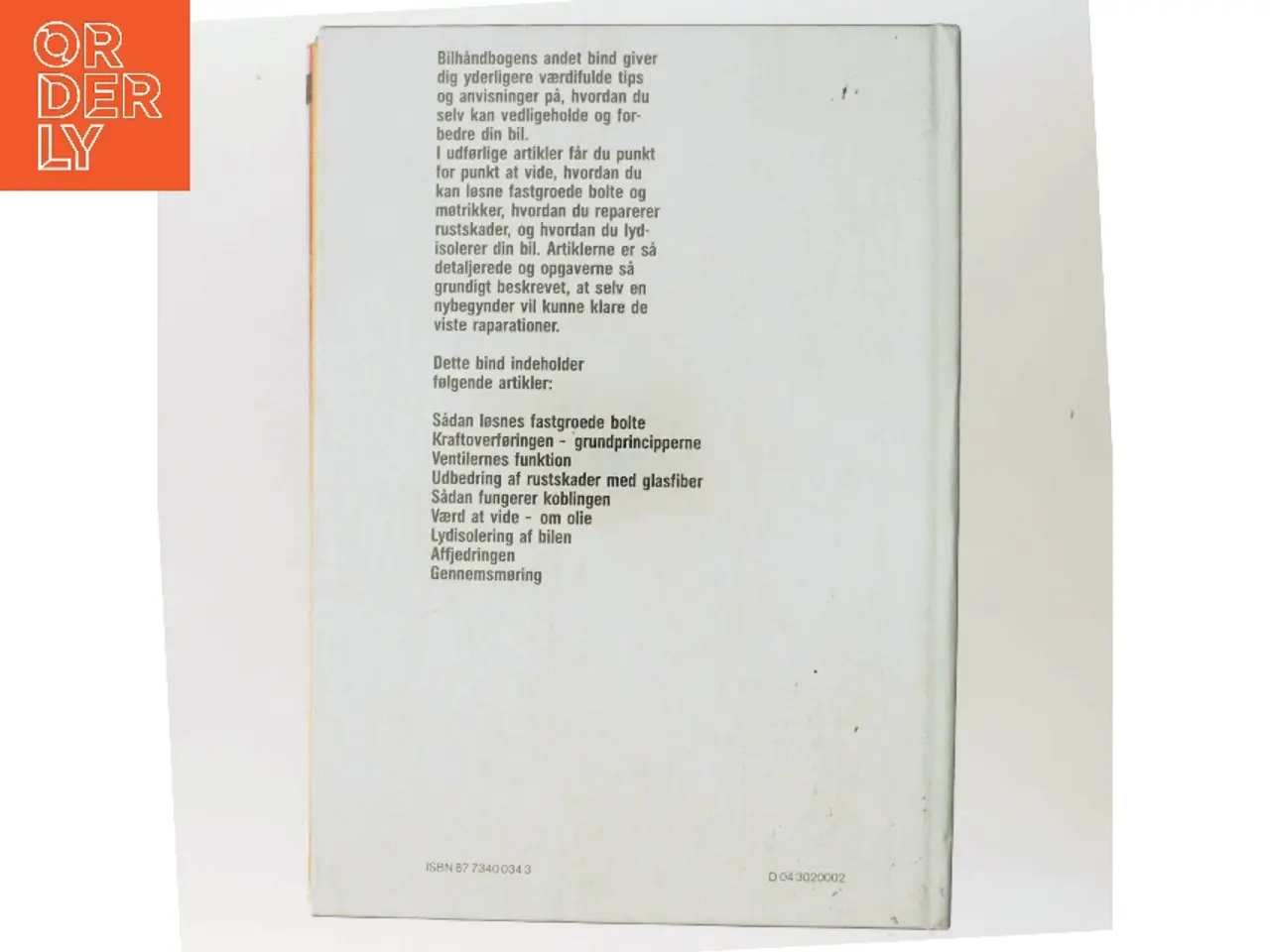 Billede 3 - Bilhåndbogen. Bind 2 (Bog)