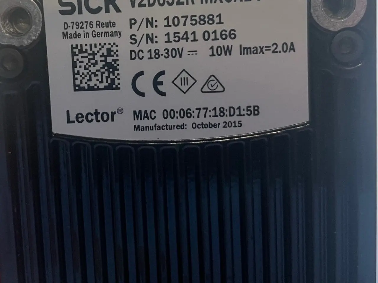 Billede 7 - SICK Lector 63x V2D632R-MXCXB0 Image-Based Code –