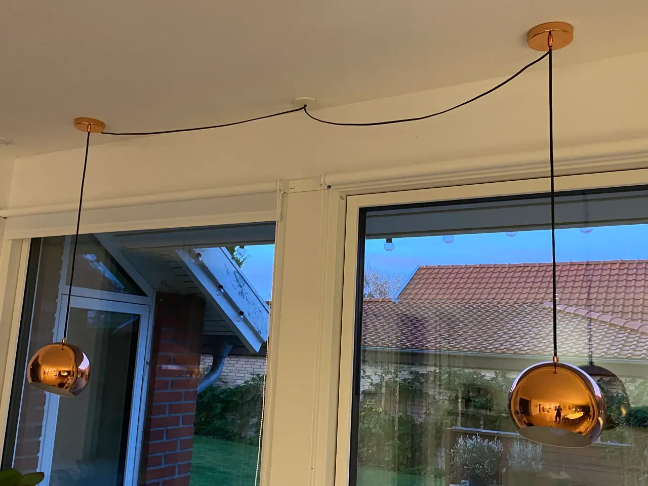 Billede 2 - Loftslamper i kobberfarve