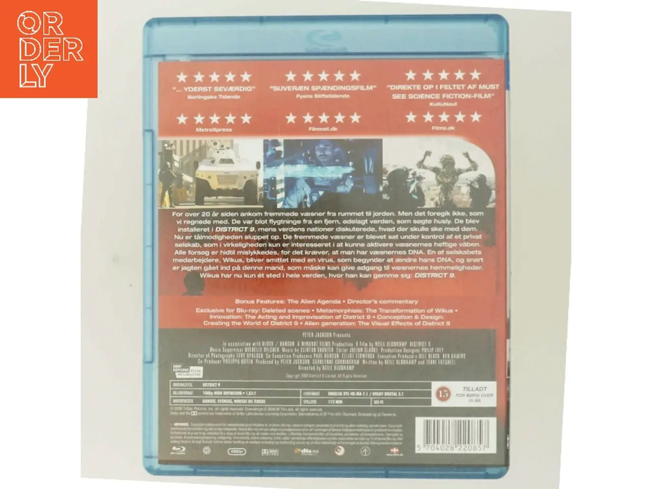 Billede 3 - District 9 med Sharlto Copley (DVD)