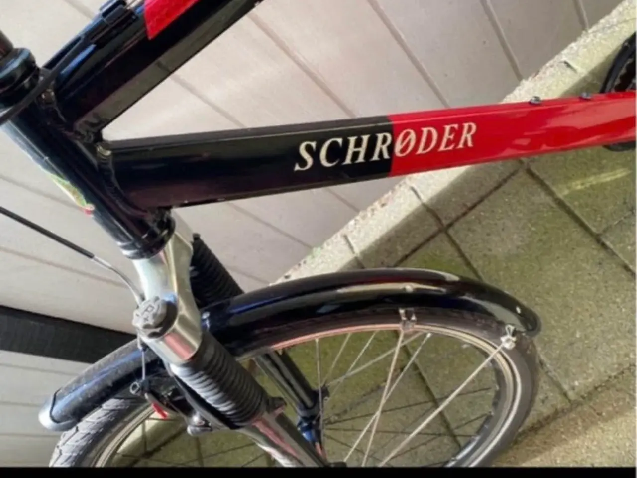 Billede 5 - Schrøder citybike i rød og sort