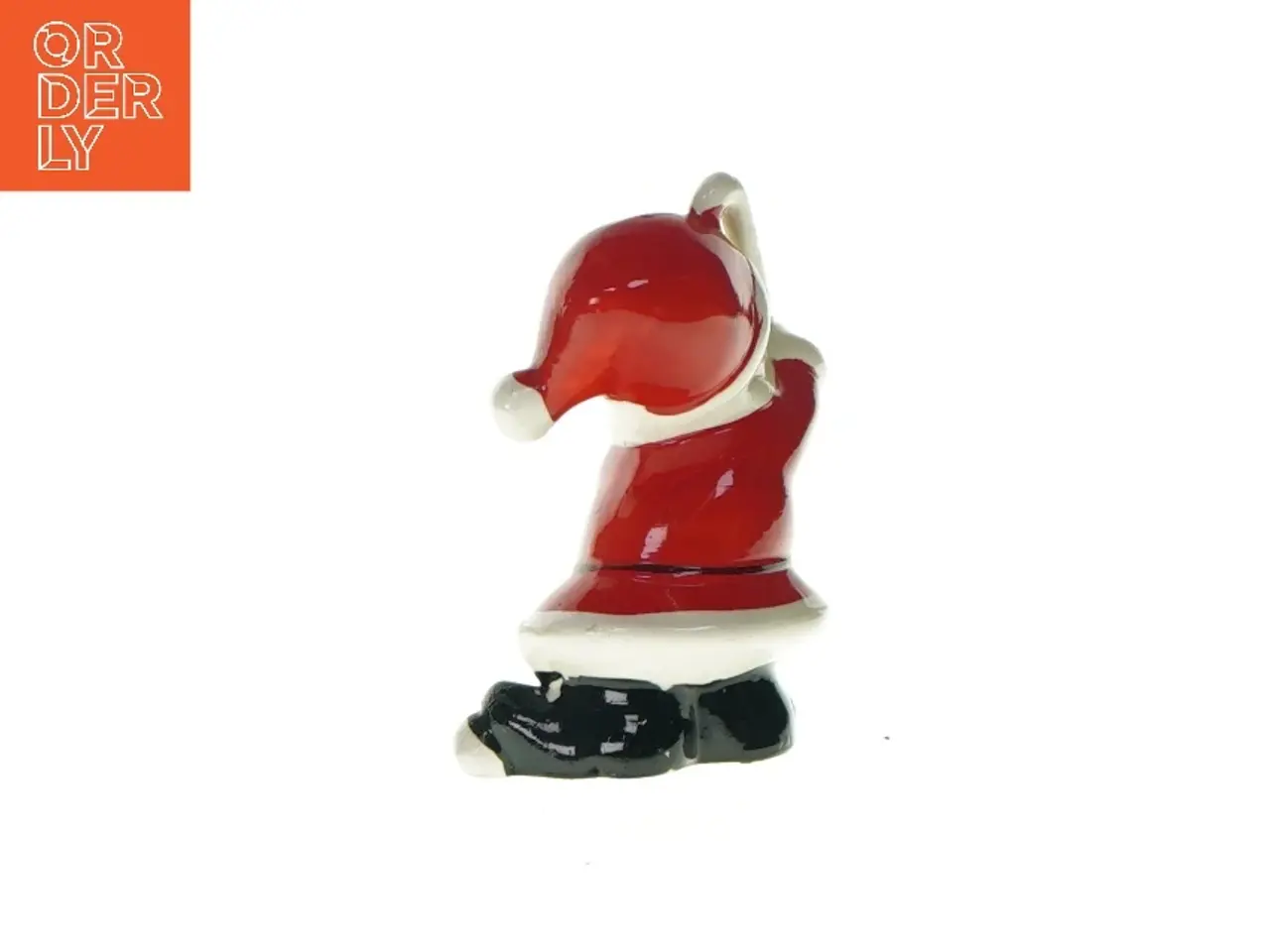 Billede 2 - Dekorativ julemandsfigur fra Ukendt (str. HØ:10x6cm)