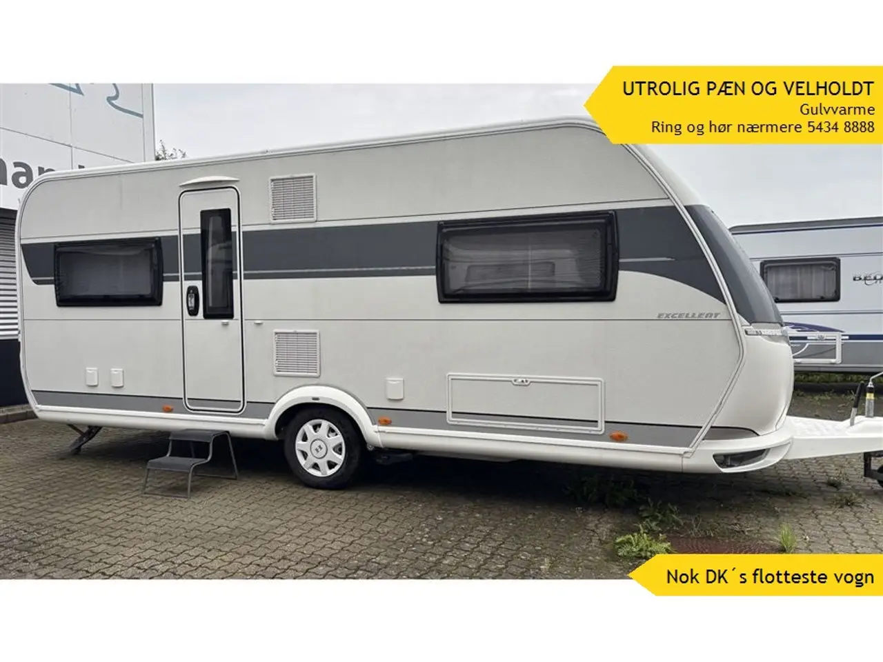 Billede 1 - 2022 - Hobby Excellent 560 CFe   Pæn og velholdt campingvogn