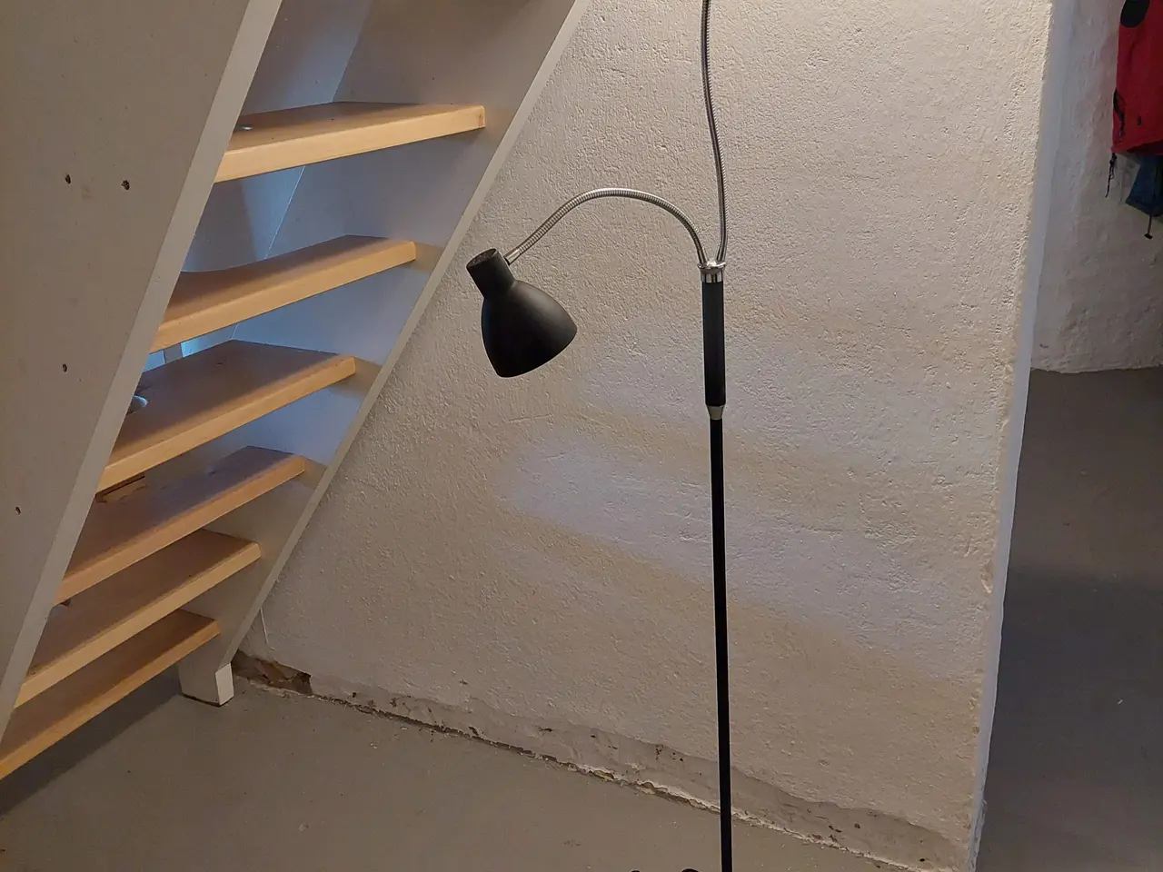 Billede 1 - Gulvlampe med flexarme