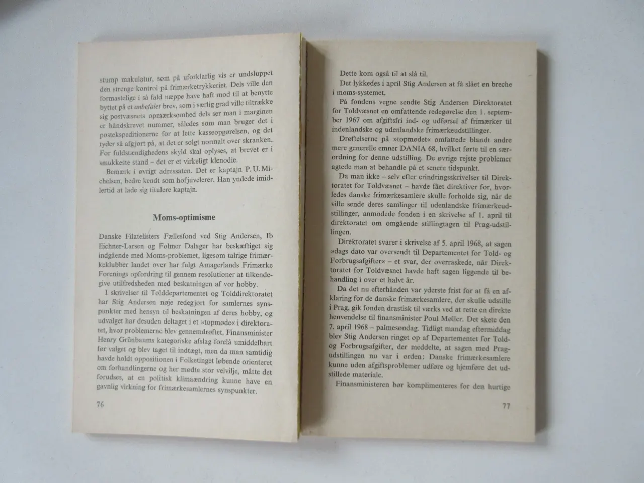 Billede 2 - Frimærke årbogen Berlingske årsbøger 1968-69