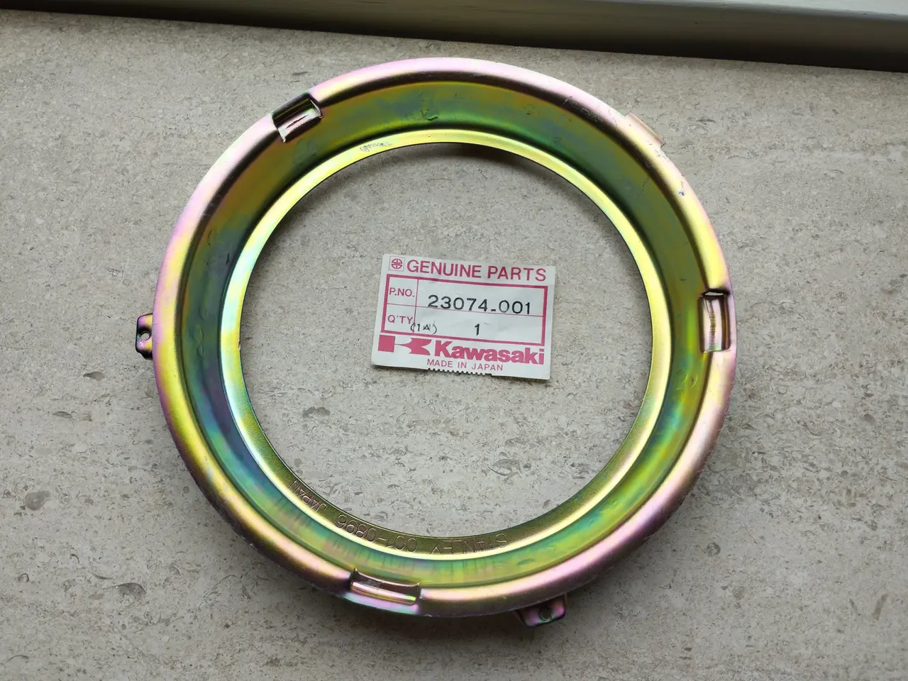 Billede 2 - Forlygtebeslag Ring til Kawasaki.