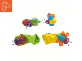 Bløde baby legetøjshåndled rangle (str. 4 stk 15 cm)