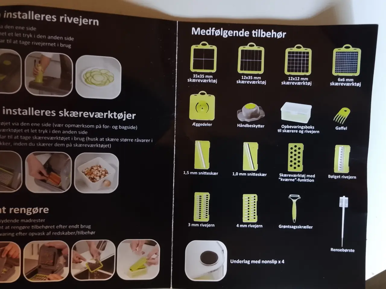 Billede 4 - SJÖBO Multifunktionelt Skæresæt til køkken