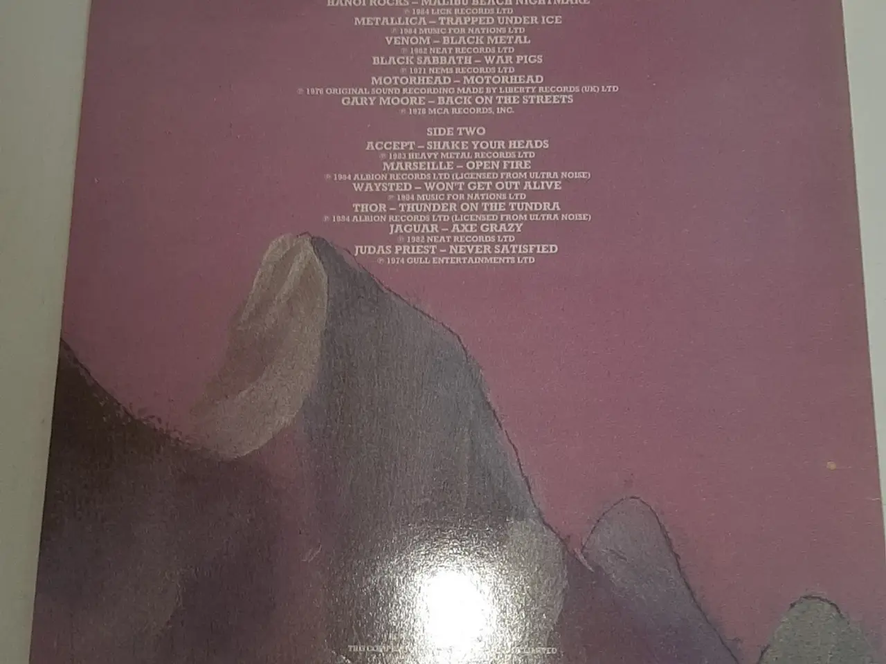 Billede 3 - METAL CONSUSSION VINYL