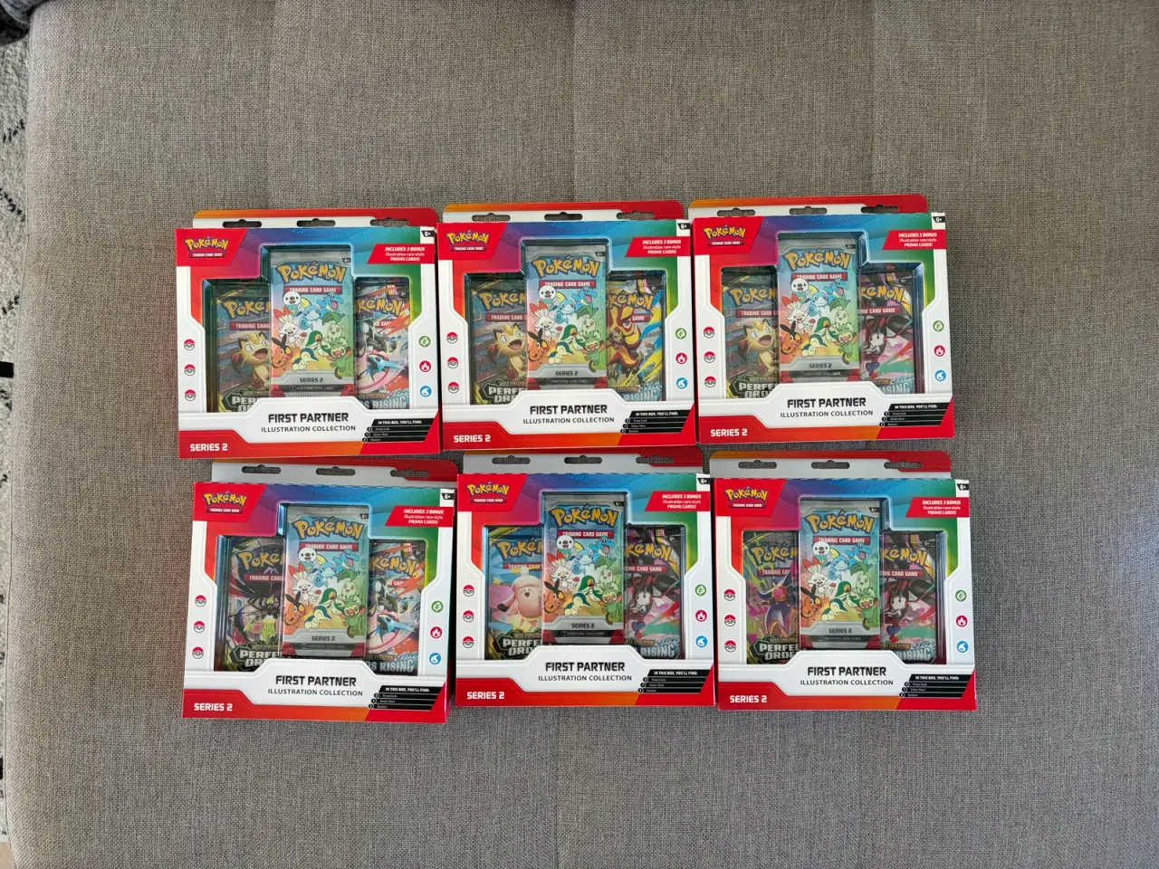 Billede 1 - 6x Pokemon First partner Series 2