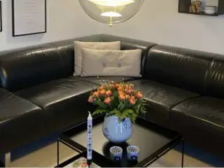 HAY sofabord - sort 60*60*39