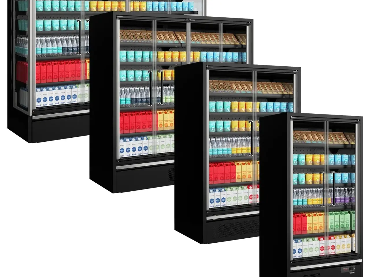 Billede 5 - Tefcold Multideck køler med døre