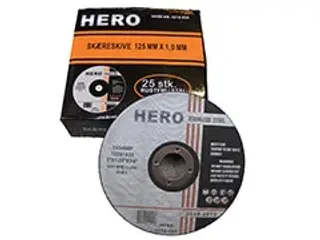 HERO Skæreskiver 125 x 1,0 mm
