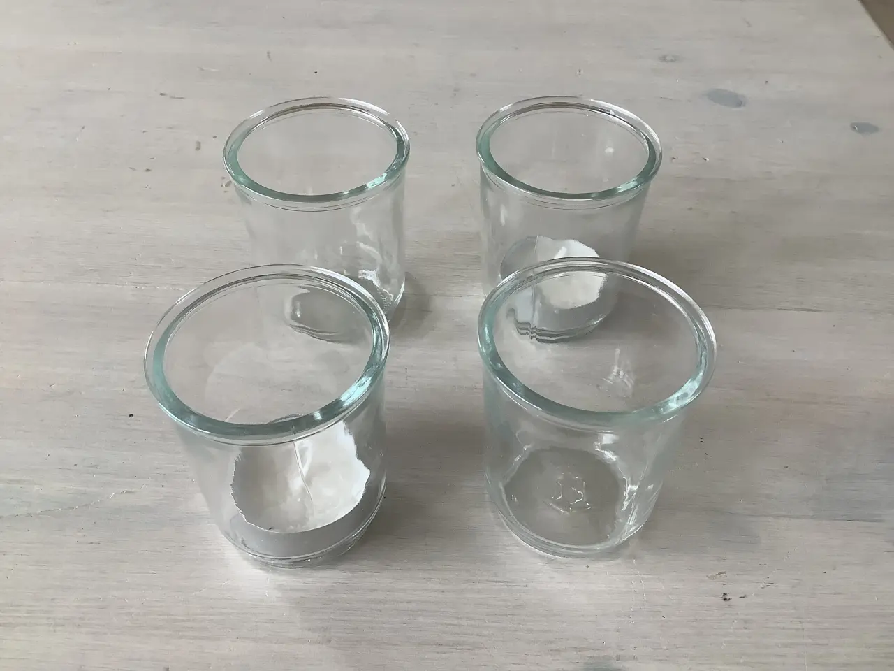 Billede 1 - Små glas velegnet til fyrfadslys