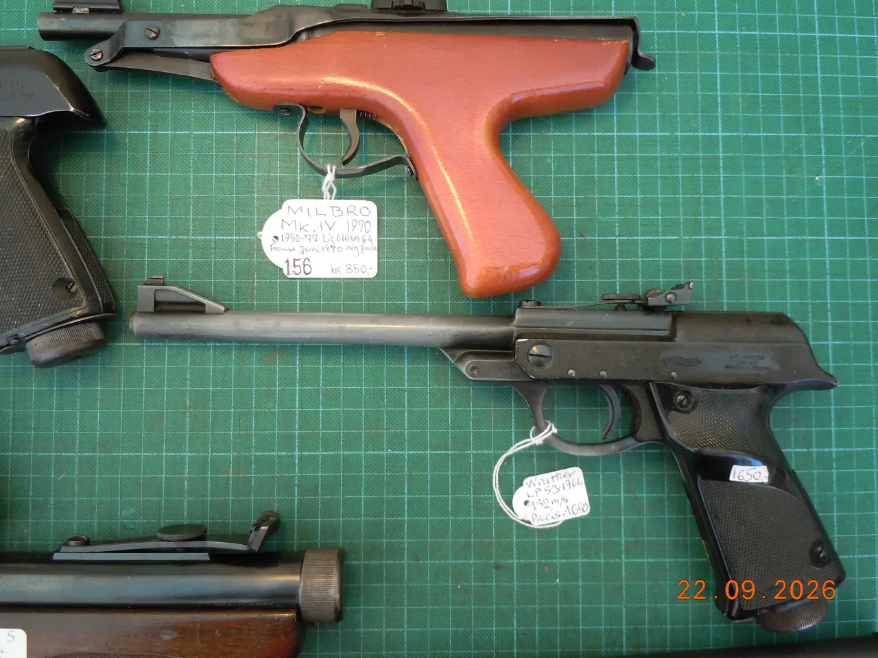 Billede 3 - Luftpistoler til målskydning og samling.