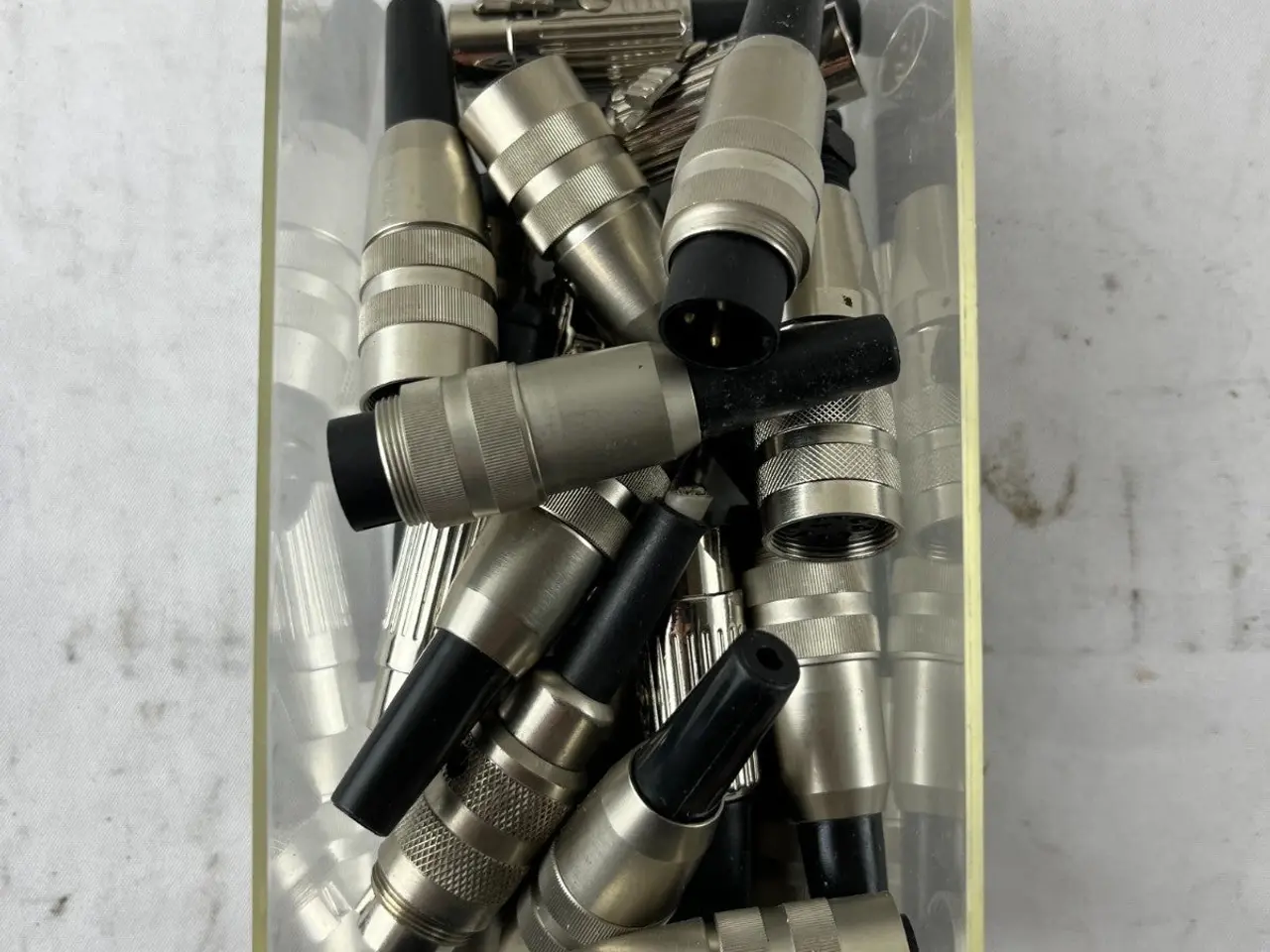 Billede 2 - Circular Metal Connectors Male Female parti