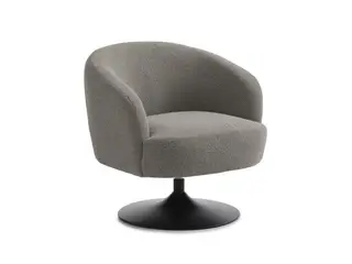 Conrad loungestol MUSHROOM Vista stof med Trompet ben