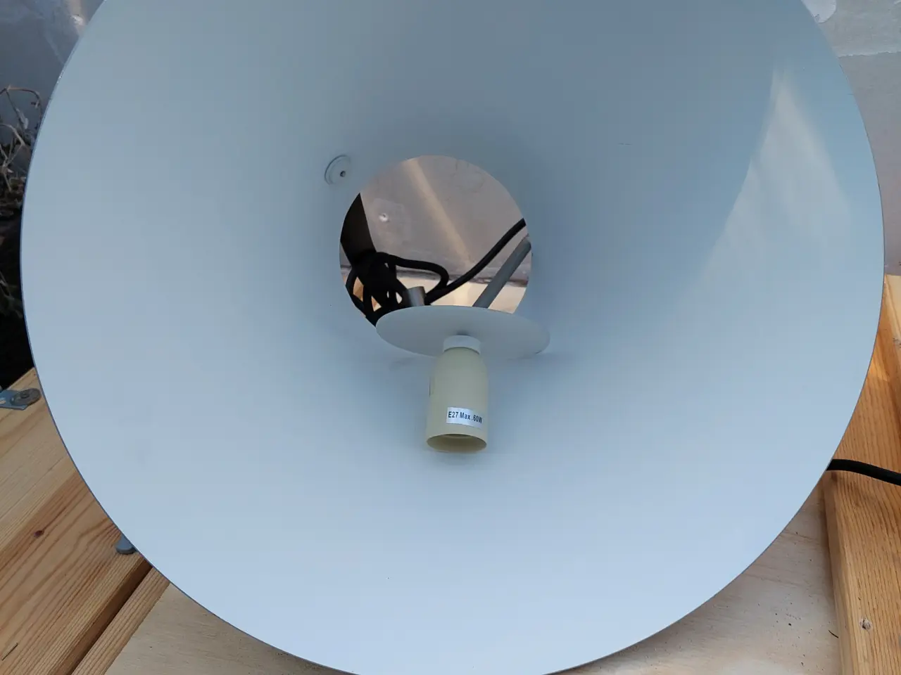 Billede 5 - Stor loftlampen i metal
