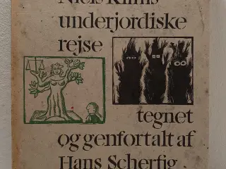 ill.Hans Scherfig:Niels Klims underjordiske rejse.