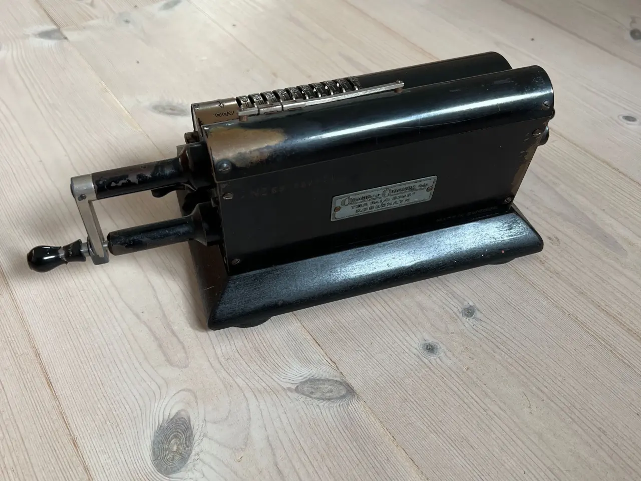 Billede 5 - Original-Odhner model 7 regnemaskine