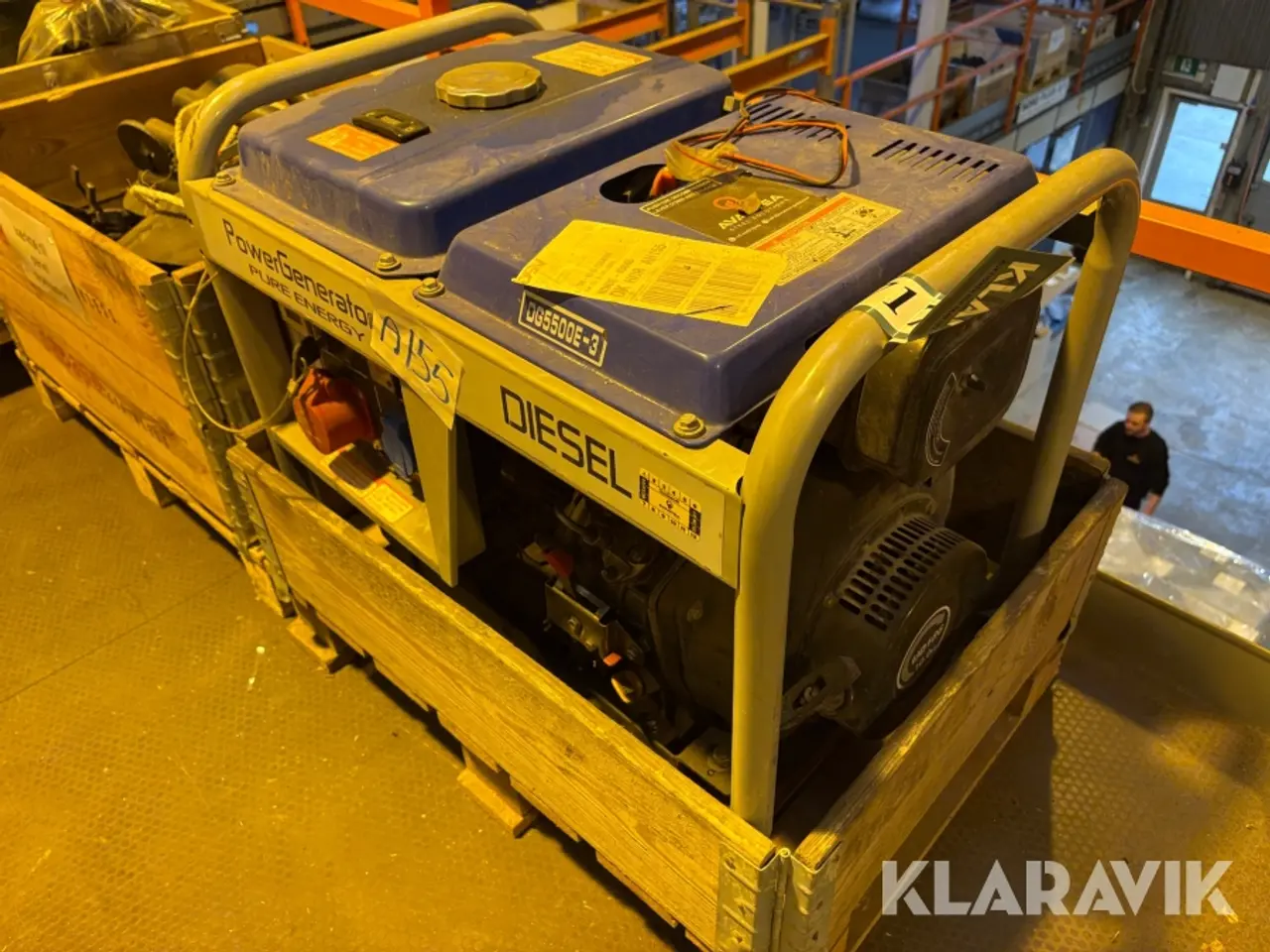 Billede 6 - Generator PowerGenerator DG5500-3 - Diesel