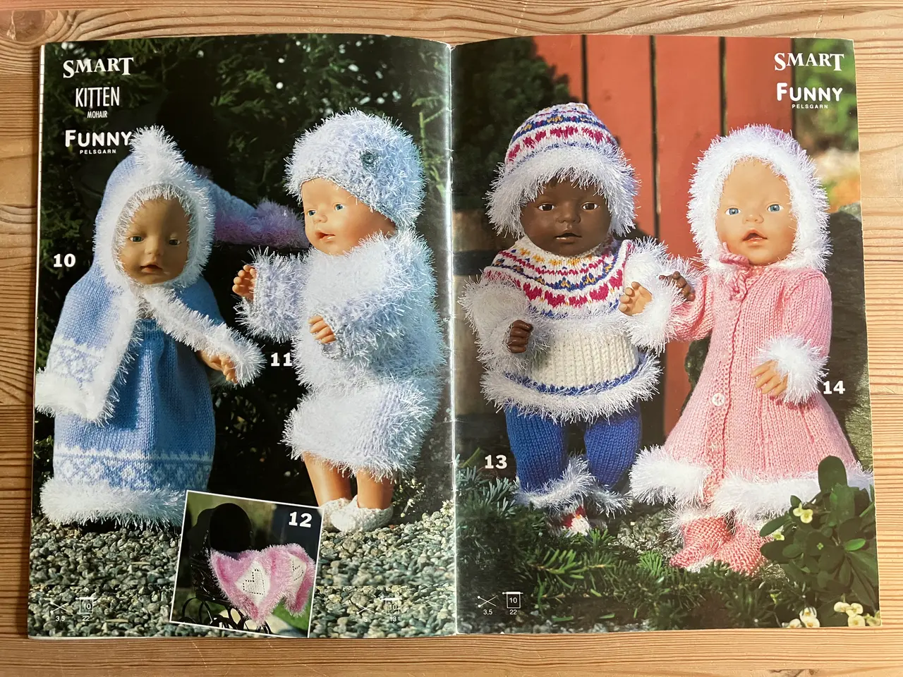 Billede 6 - 2 Sandnes Babyborn dukkehæfter, nr. 204 og nr. 306