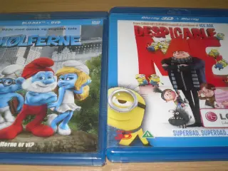 BYD. Smølferne og DESPICABLE Me.