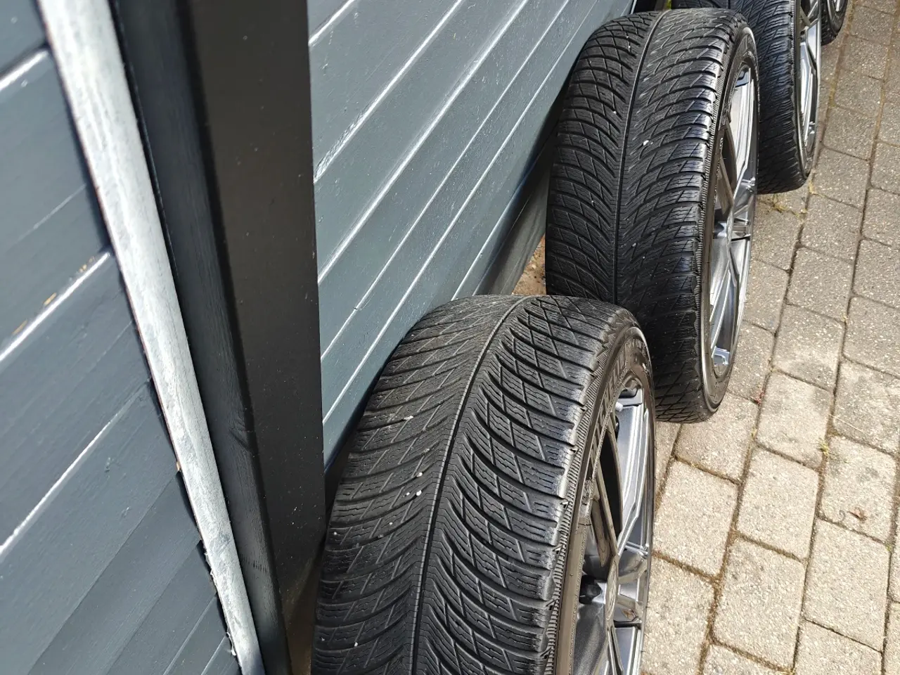 Billede 2 - 5x120 19" alufælge 235/45R19 Michelin vinterhjul