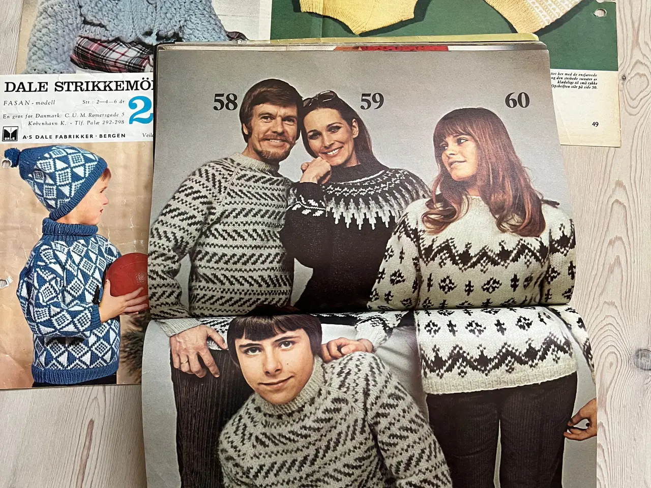 Billede 3 - Strikkeopskrifter