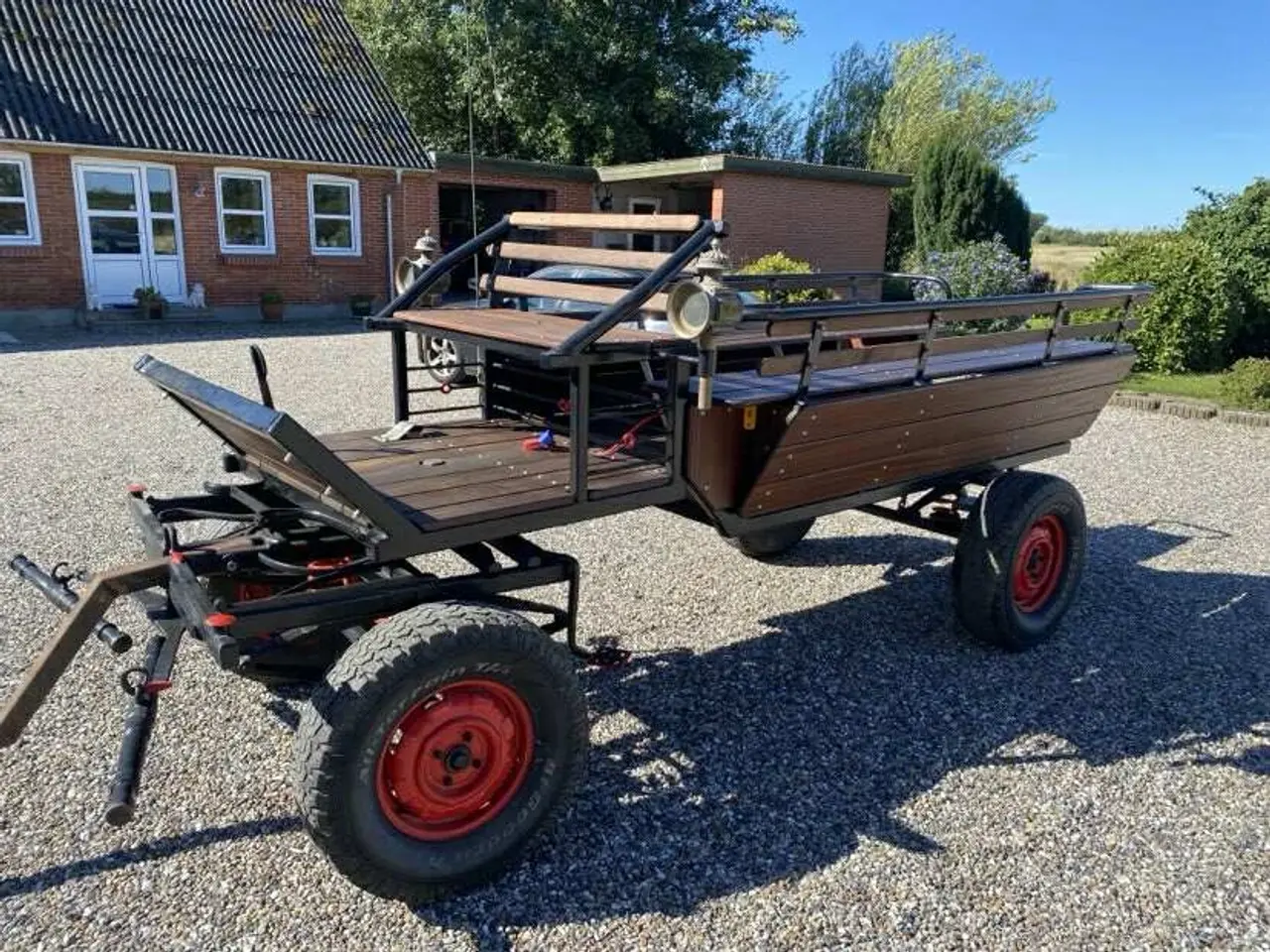 Billede 11 - Rigtig fin Hestevogn