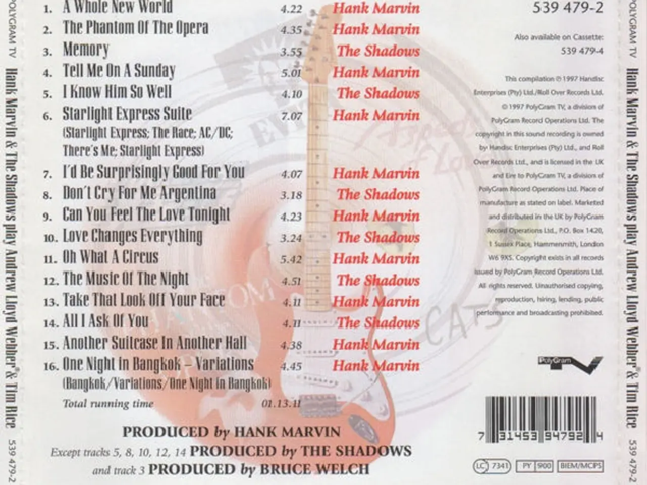 Billede 3 - Hank Marvin – Hank Marvin And The Shadows… – CD