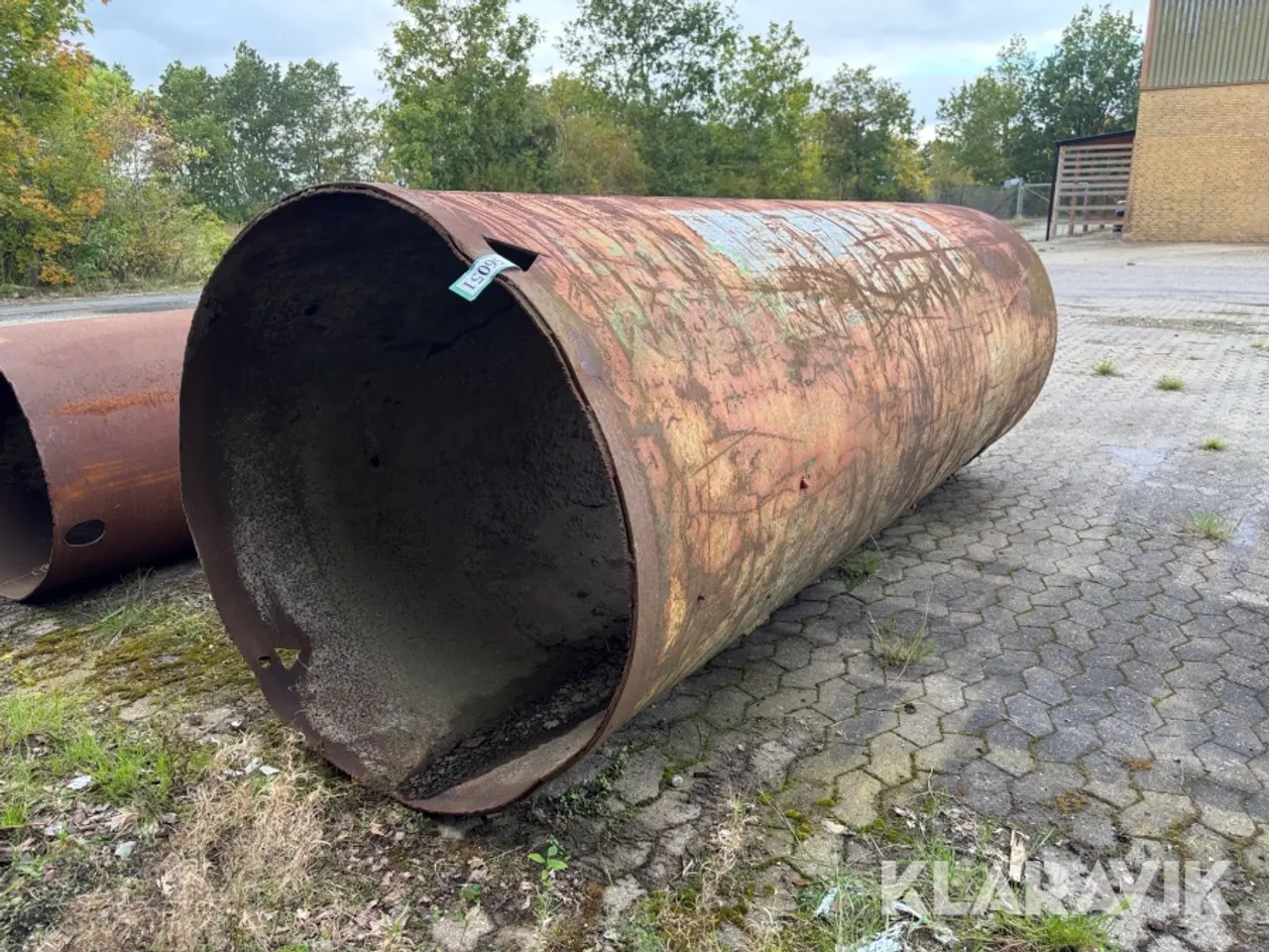 Billede 5 - Casing jern rør 3400x1260mm 1 styk