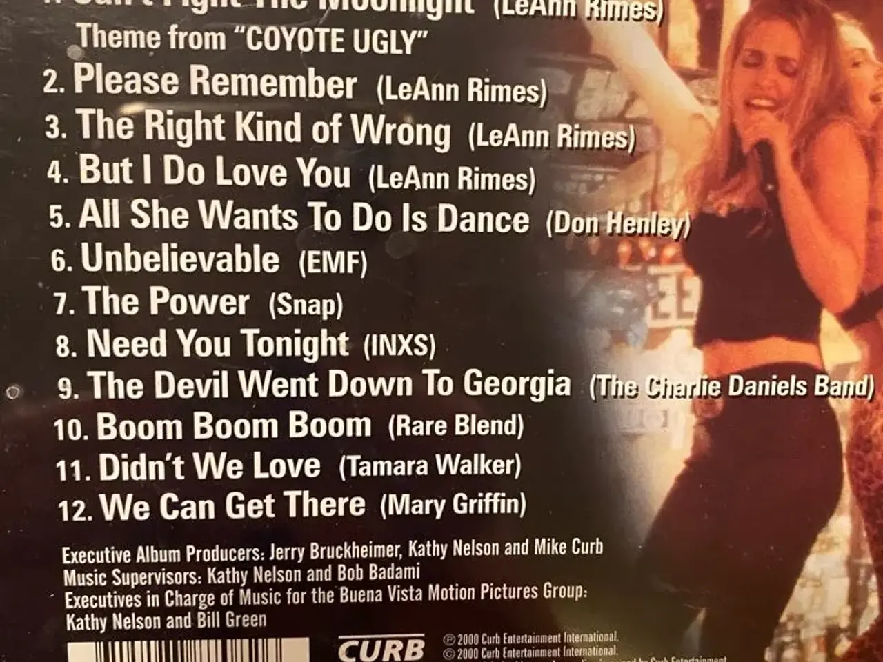 Billede 2 - Coyote ugly soundtrack