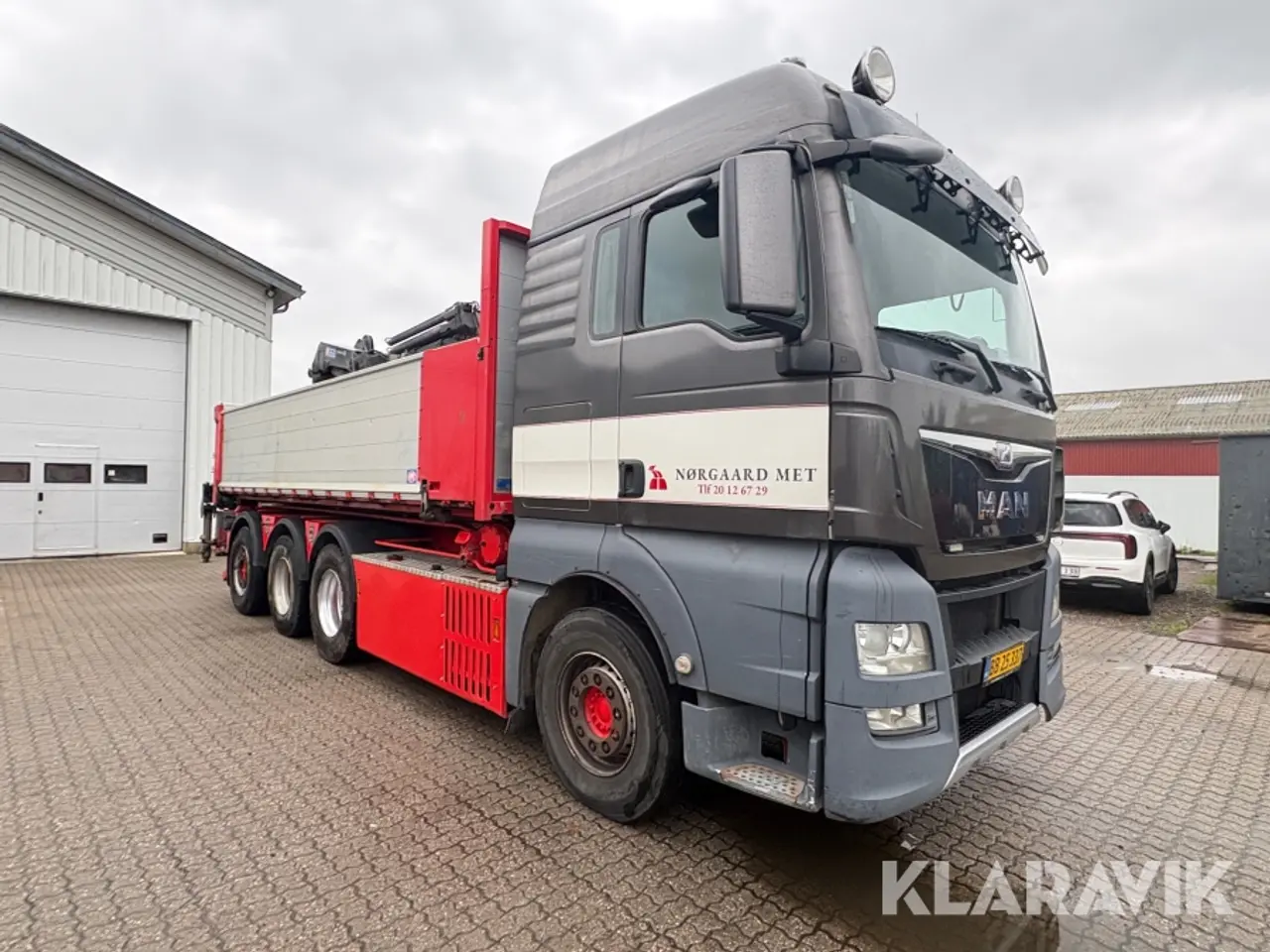 Billede 2 - Kranbil MAN TG 35. 8X4-4-BL