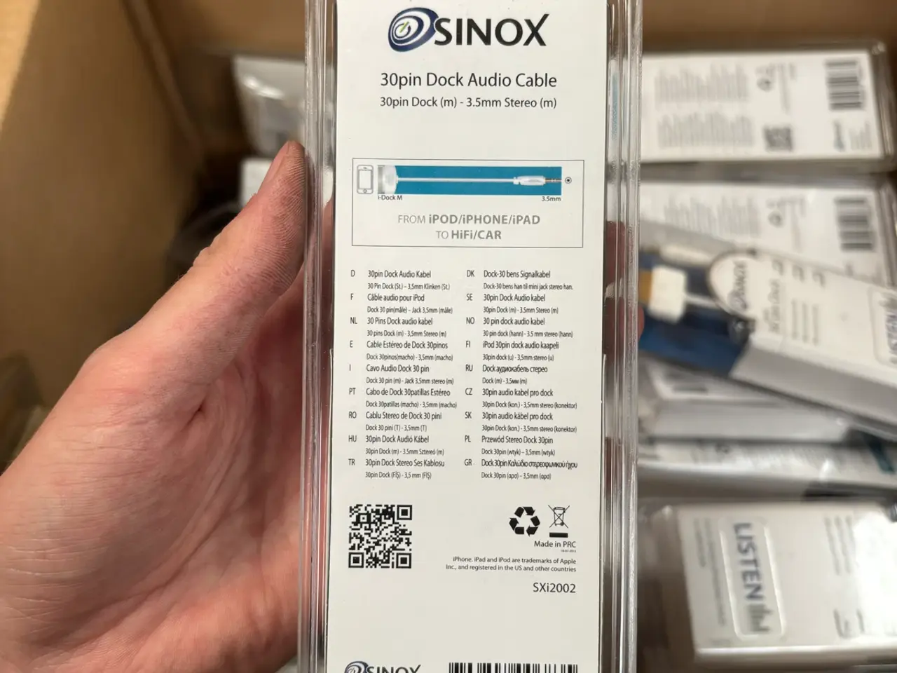 Billede 6 - Parti: 500 stk Sinox Jack til 30-pin kabler